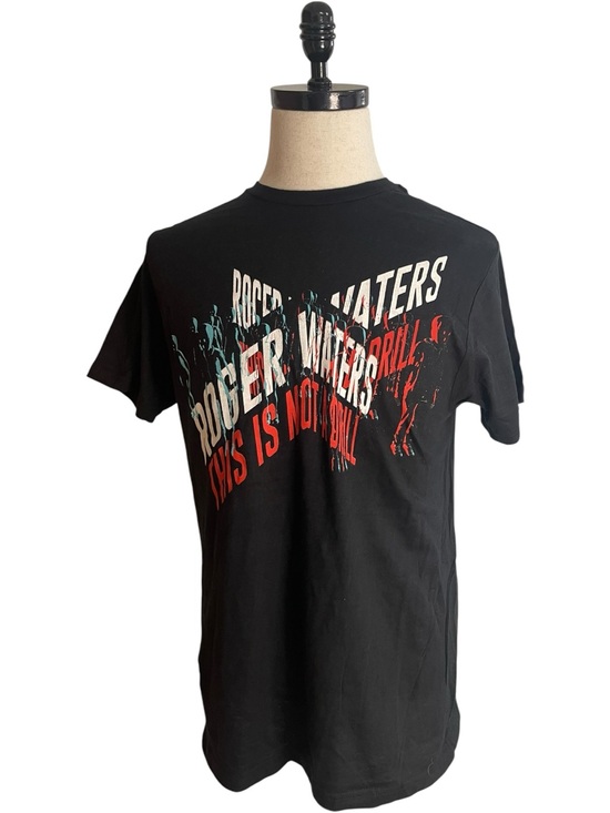 Pink Floyd Other - Roger Waters "This Is Not A Drill" 2022 Tour Graphic T-Shirt Black